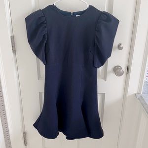 Alia Dress in Navy by Likely.